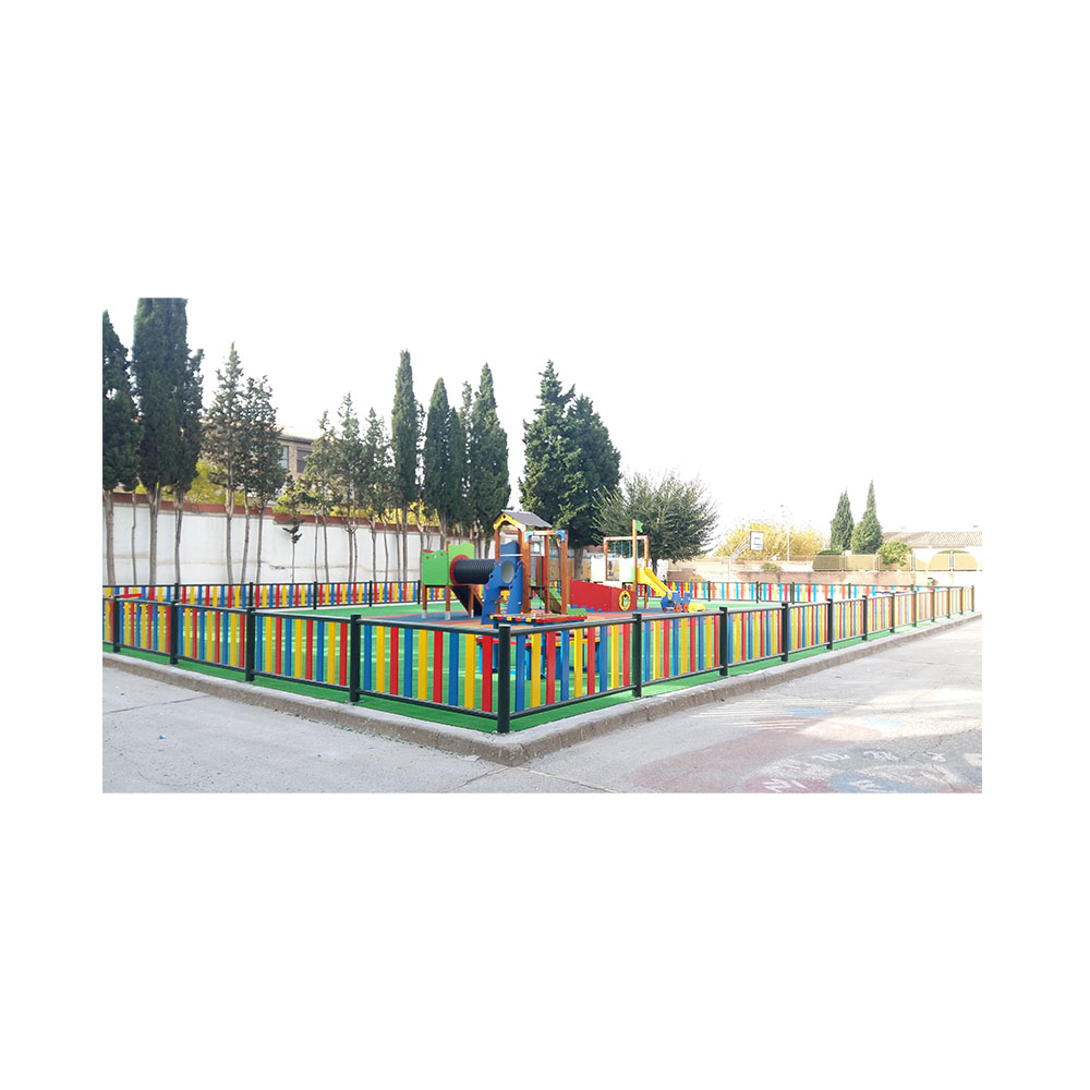 Vallas Metalicas De Colores - Parques infantiles - Mobiliario urbano
