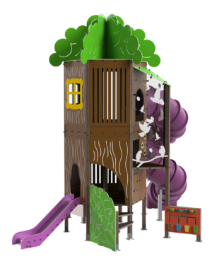 Árbol, juego temático para parques infantiles