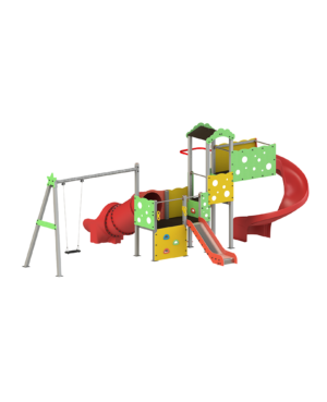 Torre Galena, conjunto multijuego para parques infantiles