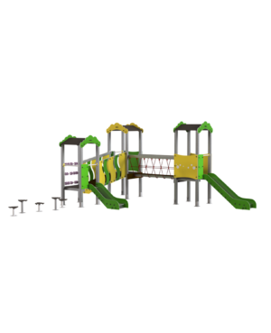 Natura 04, conjunto multijuego para parques infantiles