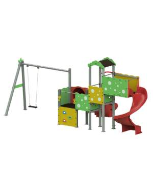 Torre Aria, conjunto multijuego para parques infantiles